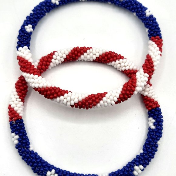 Beaded Bracelets For Women Nepal Beaded Bracelet Unisex Stacked Bracelets Seeds - Picture 9 of 10